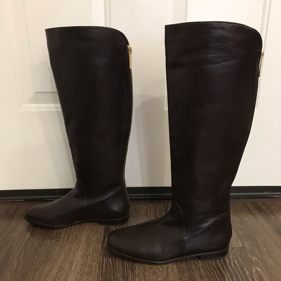 SOLD Stewart Weitzman Soft Leather Brown Boots - Picture 1 of 5